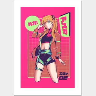 Anime Asuka T-Shirt Posters and Art